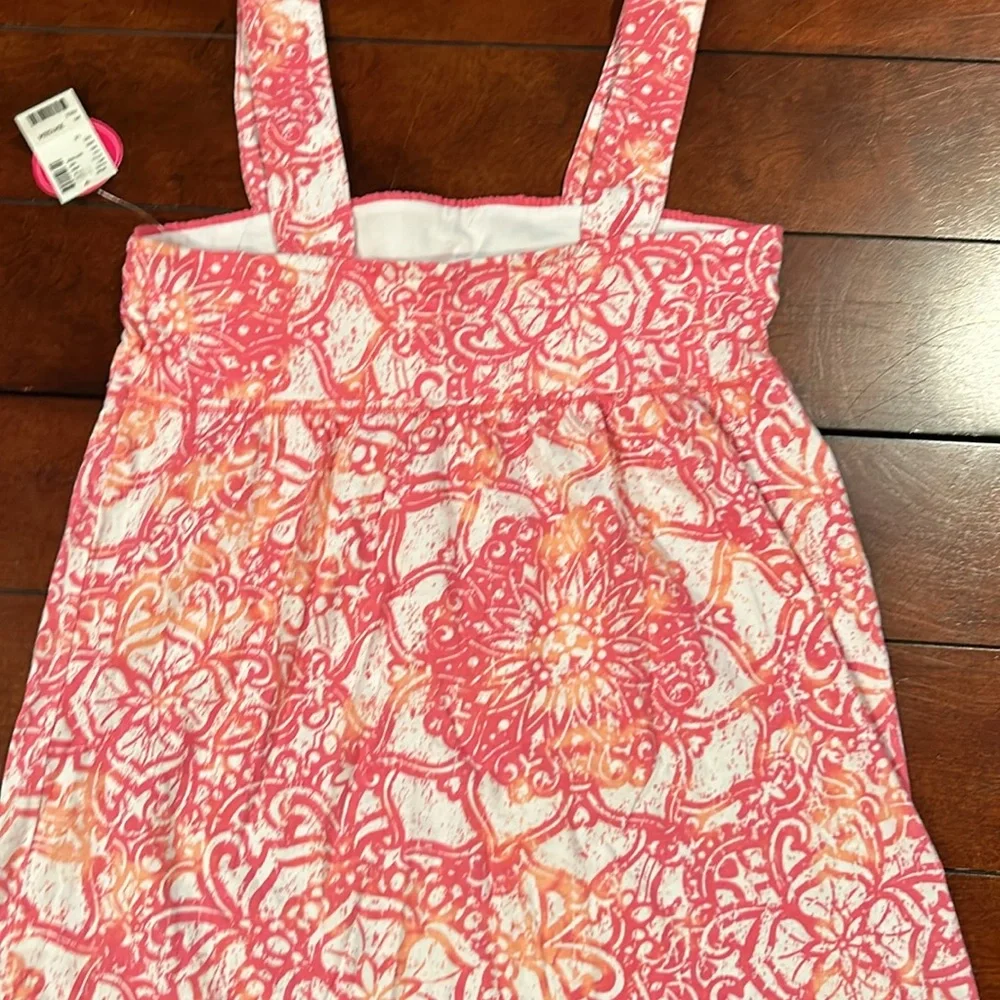 NWT Justice Retail Store Pink Sequin Floral Knit Top Size 14
